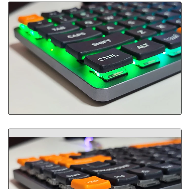 PBT Keycaps para interruptores Kailh, Choc, Low Profile