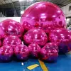 Hot Sales Cheap Colorful PVC Inflatable Reflective Ball /Inflatable Christmas Mirror Sphere/Inflatable Sphere Mirror Balloon 1