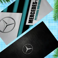 Car B-Benz Anime Beach Swimming Towel Soft Absorbent Washcloth Children's Gifts for Kids Travel Camping Gym 2