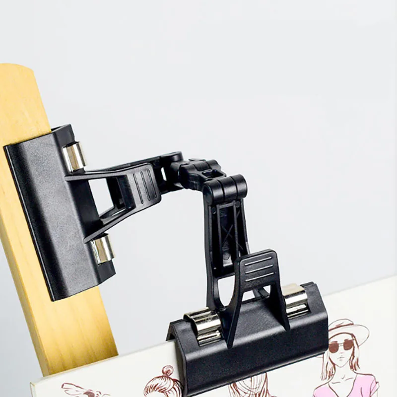 

Double Head Rotatable Art Special Copy Holder Painting Clip Clamp For Artist Easels Drawing Boards Picture Sketch Photo Clips