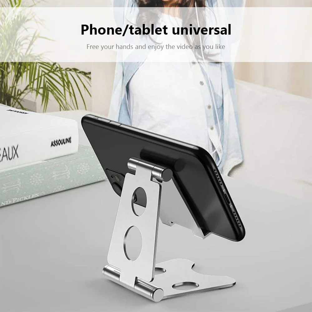Pro, Suporte de Mesa Dobrável, Suporte com Saco, Samsung, Xiaomi, Huawei