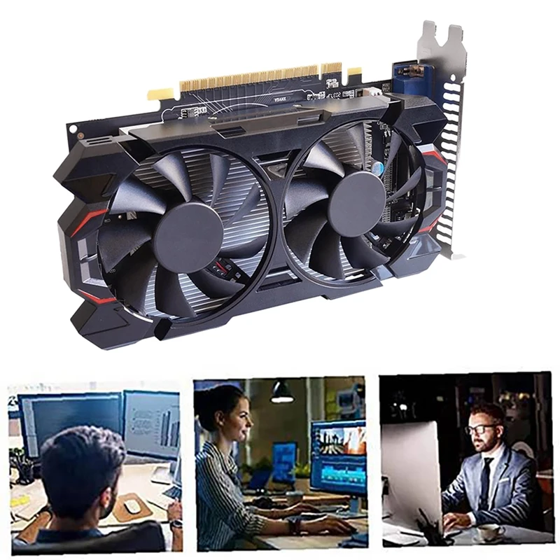 GTX750 TI 4G D5 Extreme Speed Graphics Card 4G 128Bit GDDR5 1020/5400MHz PCI-E2.0 HD Computer Game Desktop Graphics Card