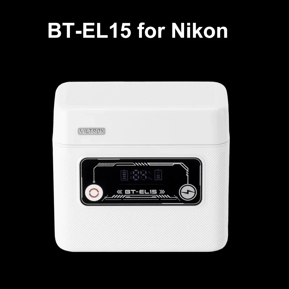 Viltrox 카메라 배터리 충전 케이스 30W 양방향 고속 충전 NP-FZ100 캐논 LP-E6 후지 NP-W235 니콘 EN-EL15용