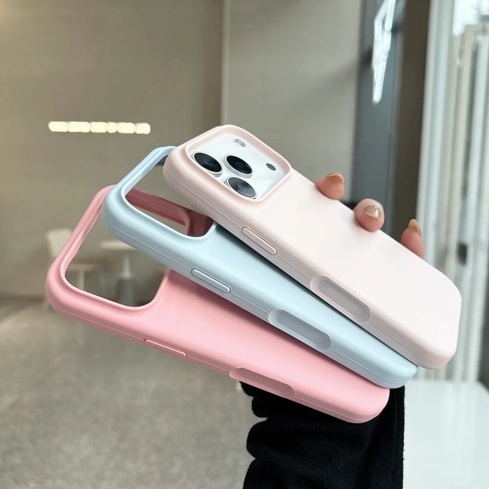 Matte MagSafe Magnetic Liquid Silicone Phone Case - Candy Soft Cover