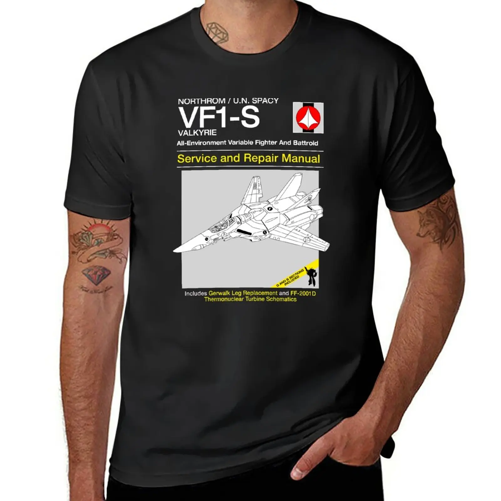 

New VF-1 Service and Repair T-Shirt black t shirt custom t shirts t shirt men