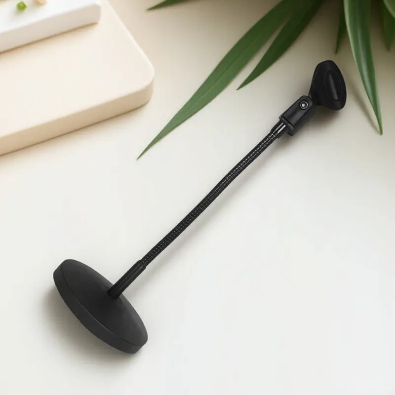 안정적인 마이크 브래킷 클립을 위한 금속 조절식 마이크 스탠드 데스크탑 테이블탑 마운트