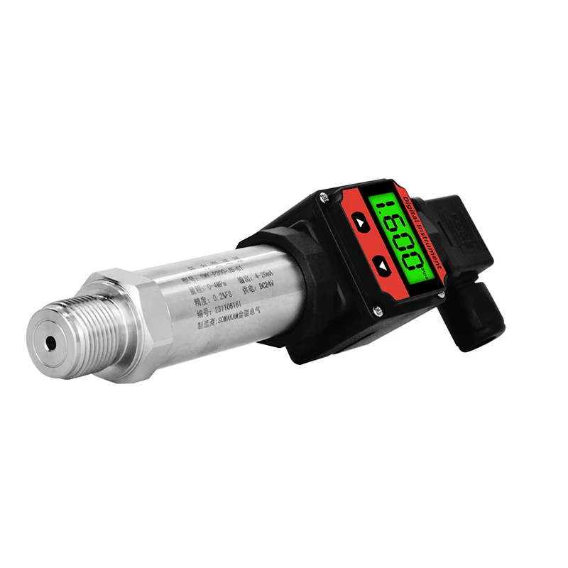 SWK-PC300 LCD PressureTransmitter 4-20ma 5V 10V Output Sensor Water Oil Gas -1-0-1000bar Pressure Measurment G1/4 Transducer pressure sensor