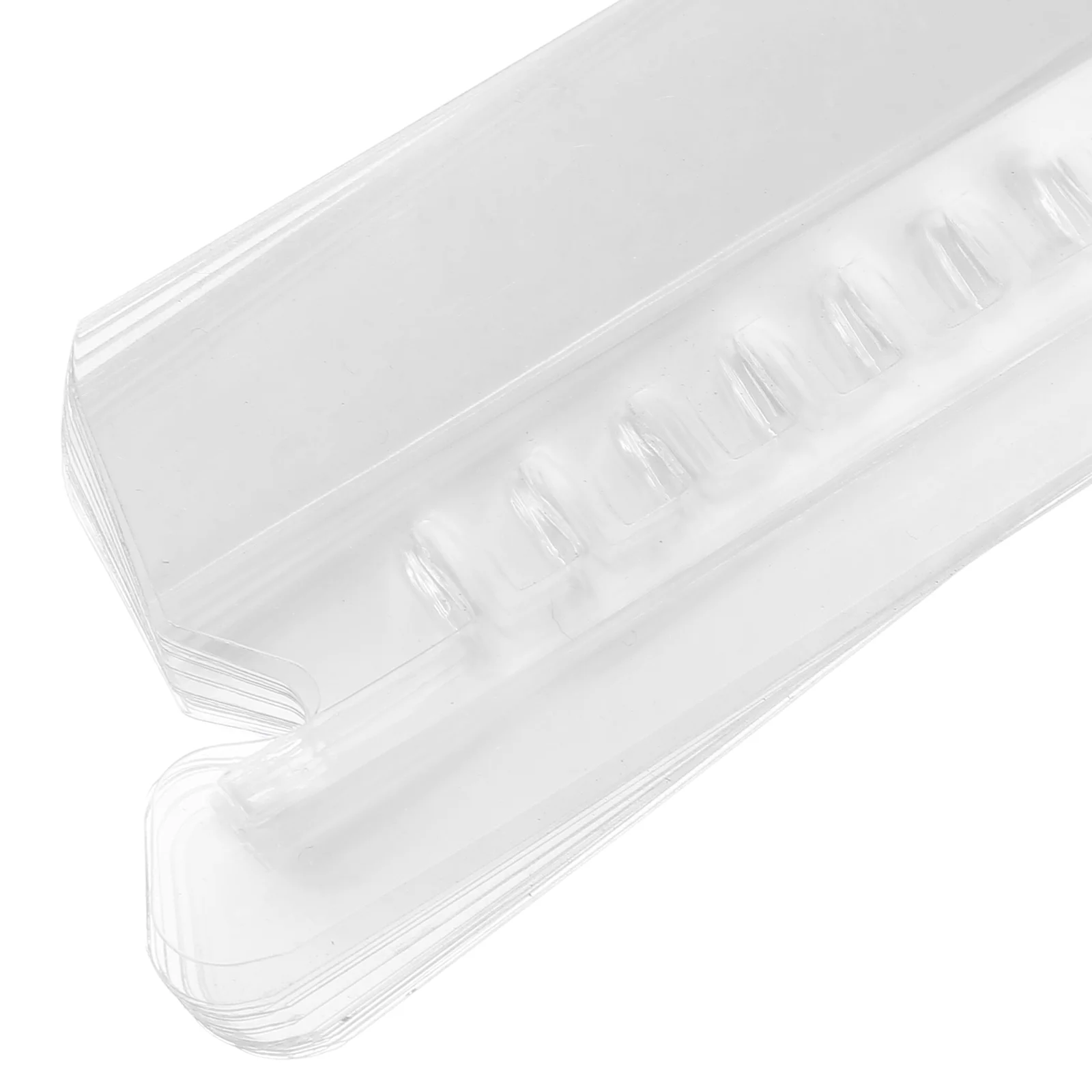 100 Pcs Folder Label Clip Hanging File Labels for Folders Tabs and Inserts Suspension Small Dividers with Binder Files