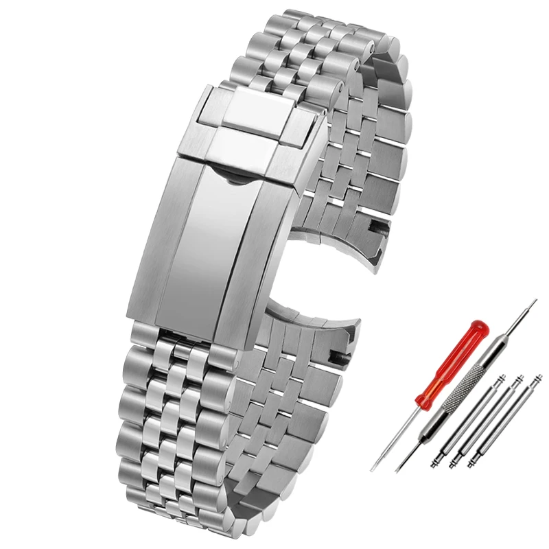 

Solid Stainless Steel Watchband For Role x Datejust Oyster Perpetual GMT Folding Clasp Wrist Bracelet 20mm Watch Band Strap