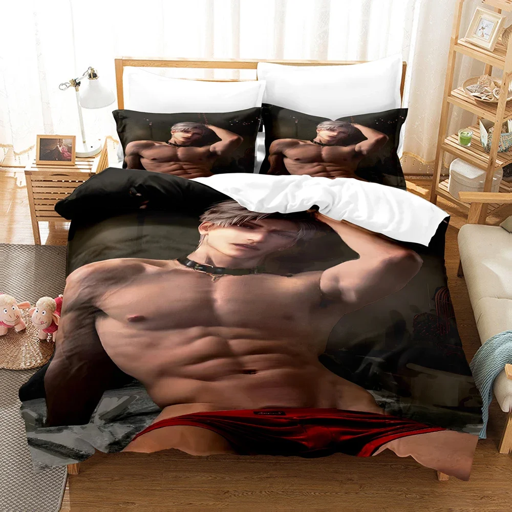 Game Love And Deepspace Bedding Set Comfortable Duvet Cover Set With Pillowcases Zayne Gift For Bedroom