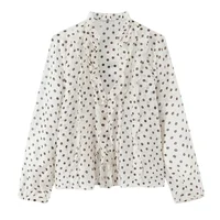 2026 new women's fashion casual temperament simple long sleeved V-neck design layered decorative shirt - Image 4