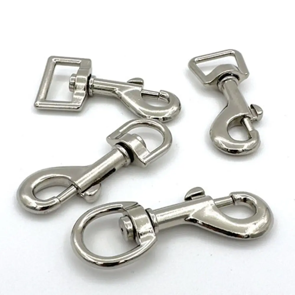 

3pcs Rotating Traction Buckles Zinc Alloy Snap Hook Pet Leash Hook for Keychain Luggage Hardware Accessories Pet Traction Buckle