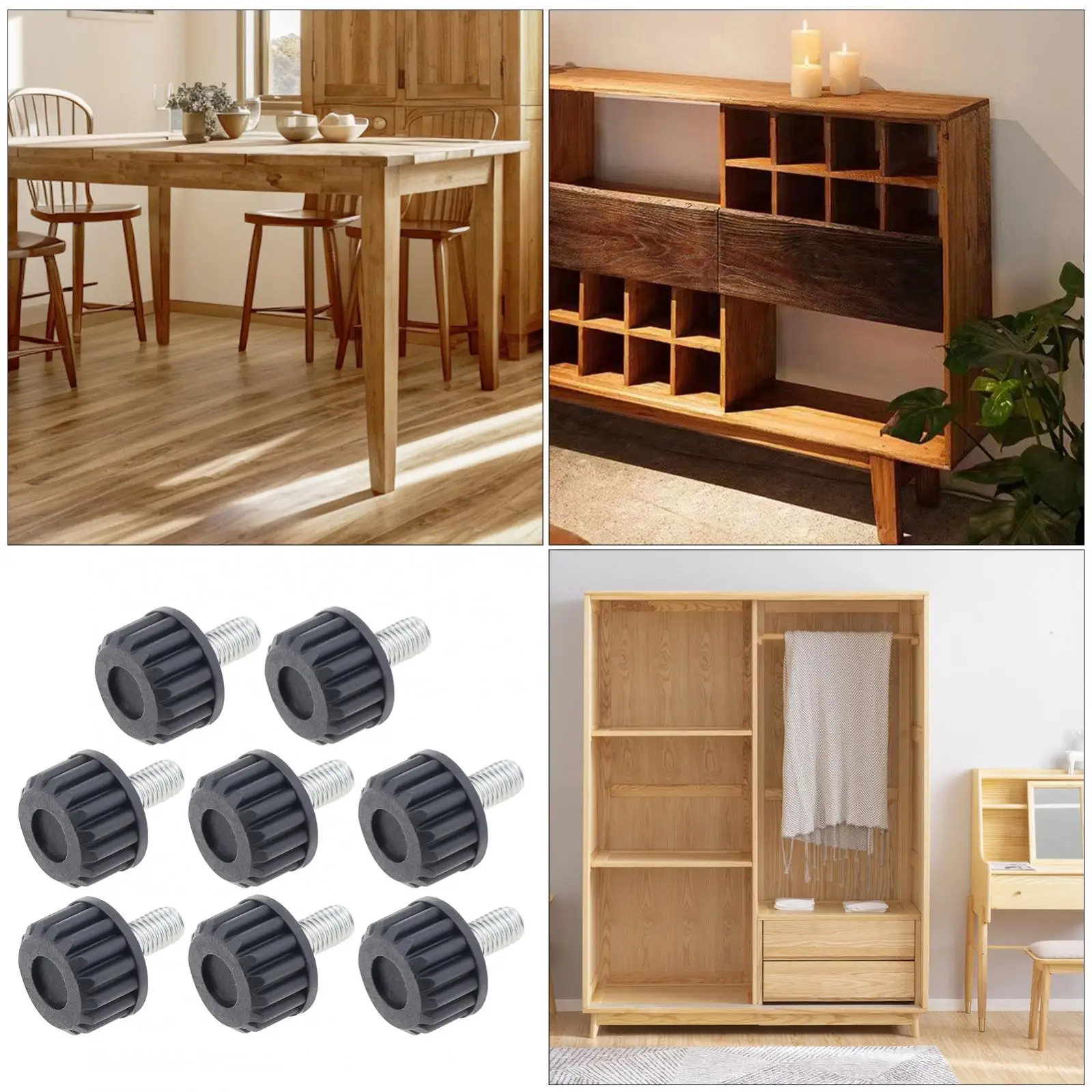 Рисунок 4 - Регулируемые резьбовые винтовые ножки