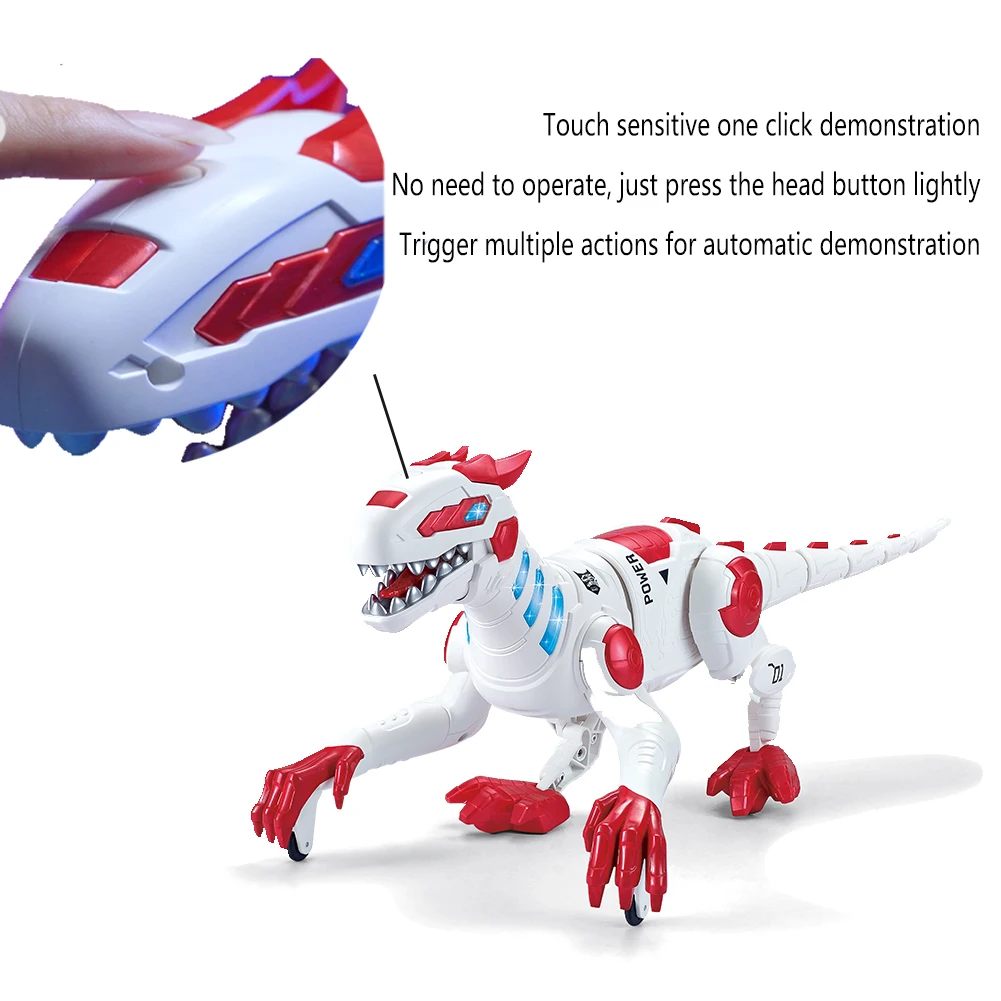 Remote Control Mechanical Dinosaur Toy Simulation Animal Walking Large Electric Robot Tyrannosaurus Rex Best Christmas Gift 6
