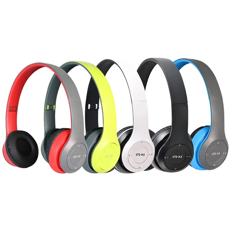 Wireless Outdoor Sports HIFI Stereo Earphones - Folding Bluetooth Headset