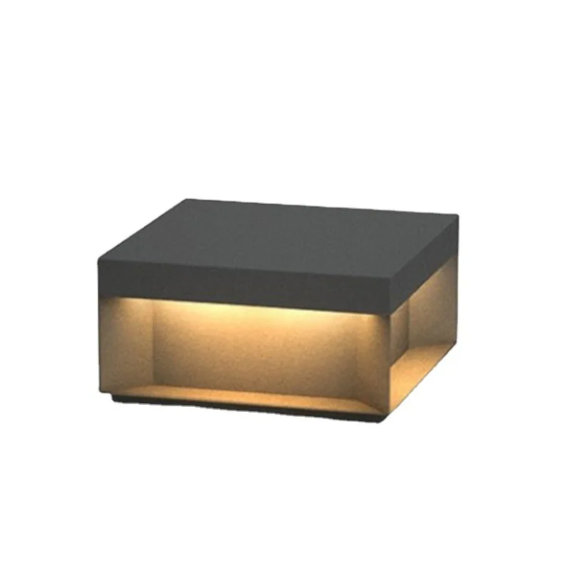 럭셔리 스탈리나이트 LED 잔디 램프, 야외 방수 IP65 스테인리스 스틸 전등갓, 안뜰 빌라 풍경, 85  265V 가로등