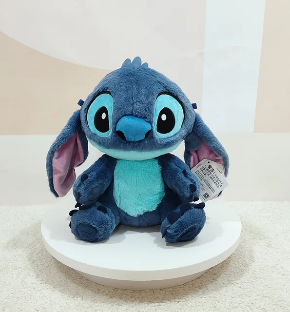 Disney Tamanho Grande Lilo & Stitch Plush Kawaii Boneca Desenho Animado  Animal Dormindopillow Softmaterial Brinquedo Para Crianças Presente Menina  NXKC - Escorrega o Preço