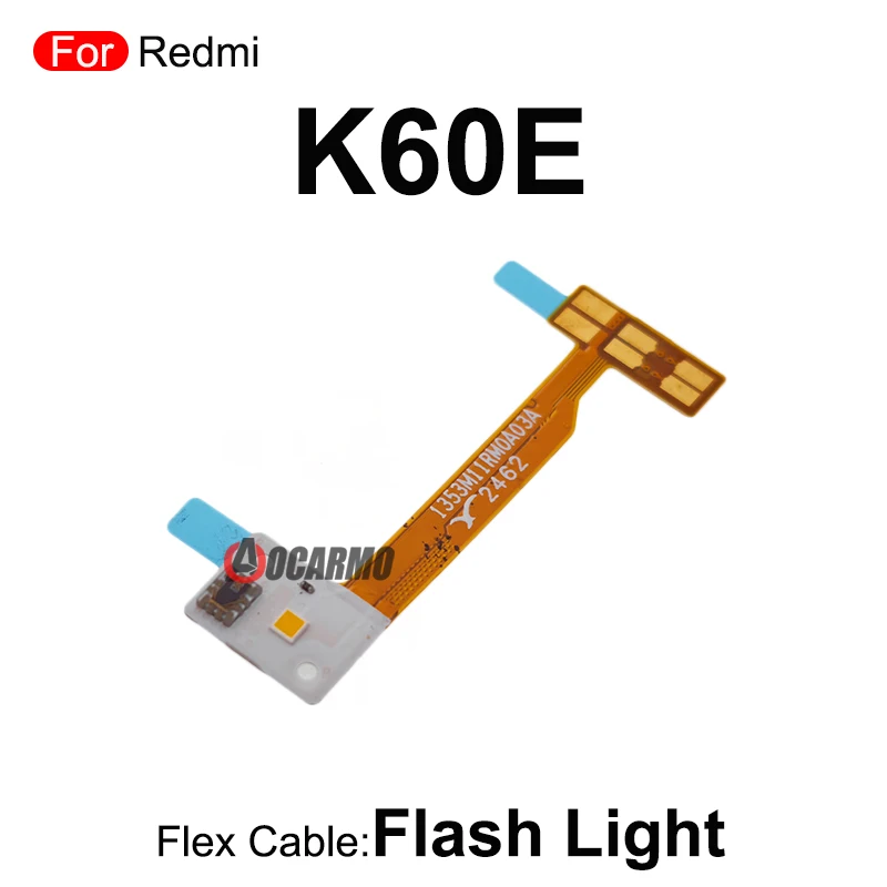 Redmi K70 K60 Pro k60U K70E K60E K50 Ultra K70U 플래시 라이트 플렉스 케이블 교체 부품