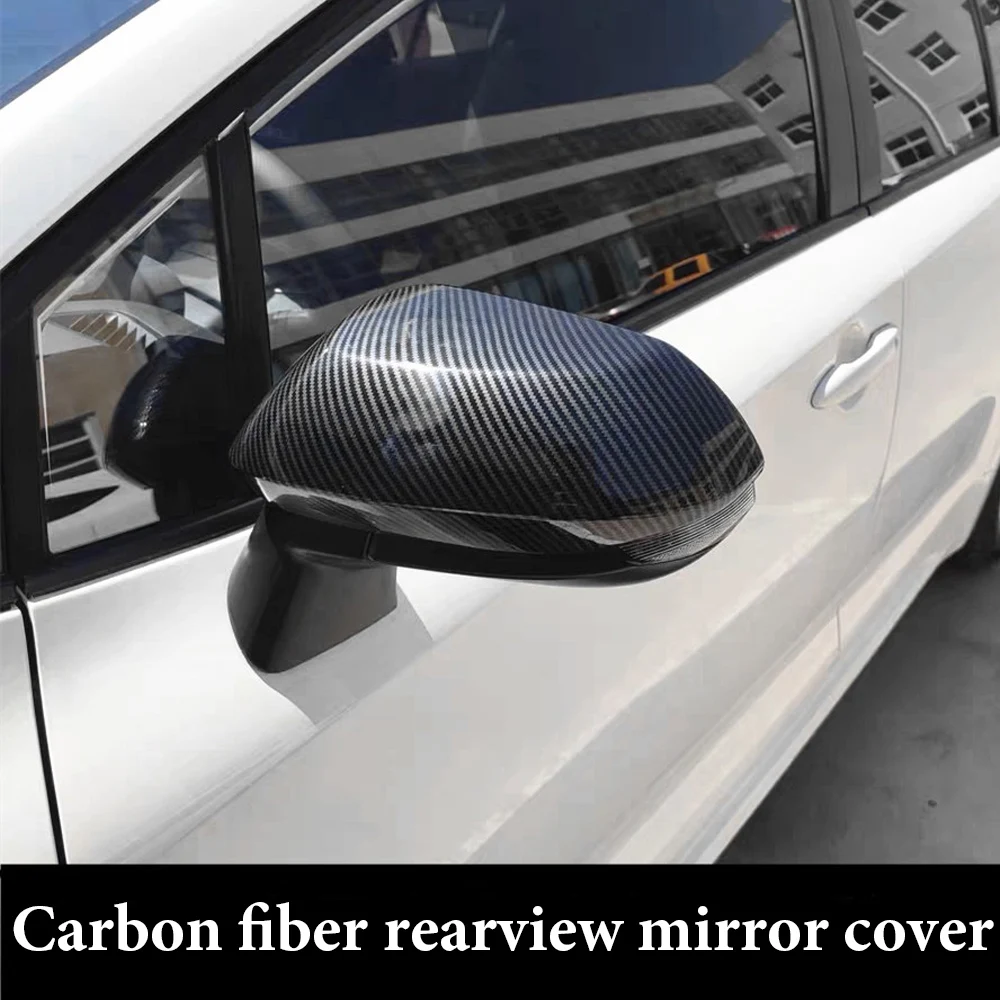 

New Car AccessoriesRearview Mirror Frame Cover Exterior Anti-scratch Decoration Car Styling Part For Toyota Corolla 2019