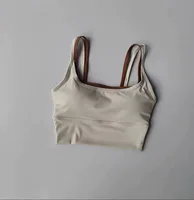 Soutien-gorge de Yoga à bretelles pour femmes, Lingerie de sport, entraînement professionnel, gilet résistant aux chocs, rassemblement de Fitness, coupe cintrée et porter à l'extérieur 5