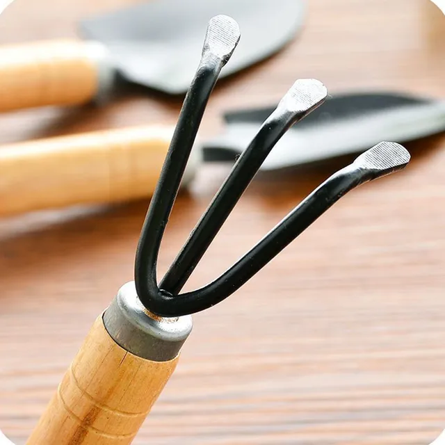 Zamatos Kertészeti Szerszámok Cserepes Virágkert Kis Lapátos Gereblye Ásó Talaj Ásni A Talajt, Hogy Lazítsák Talajtermesztést L5 - Image 5