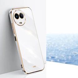 Custodia in silicone con finitura lusso per Realme 11 Series - Elegante copertura posteriore