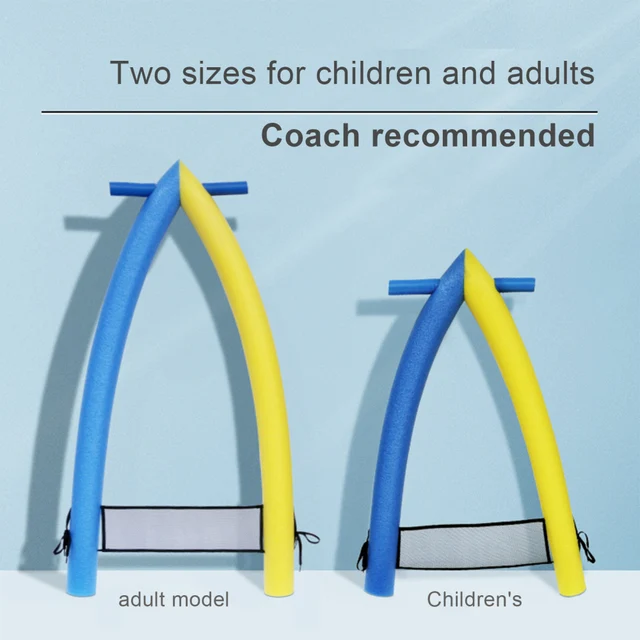 A-Shaped Foam Surfboard Pool Safe Training Aid Plate Tools Potable Inflatable Parent-Child Swimming Trainer Aids Floating Board 6