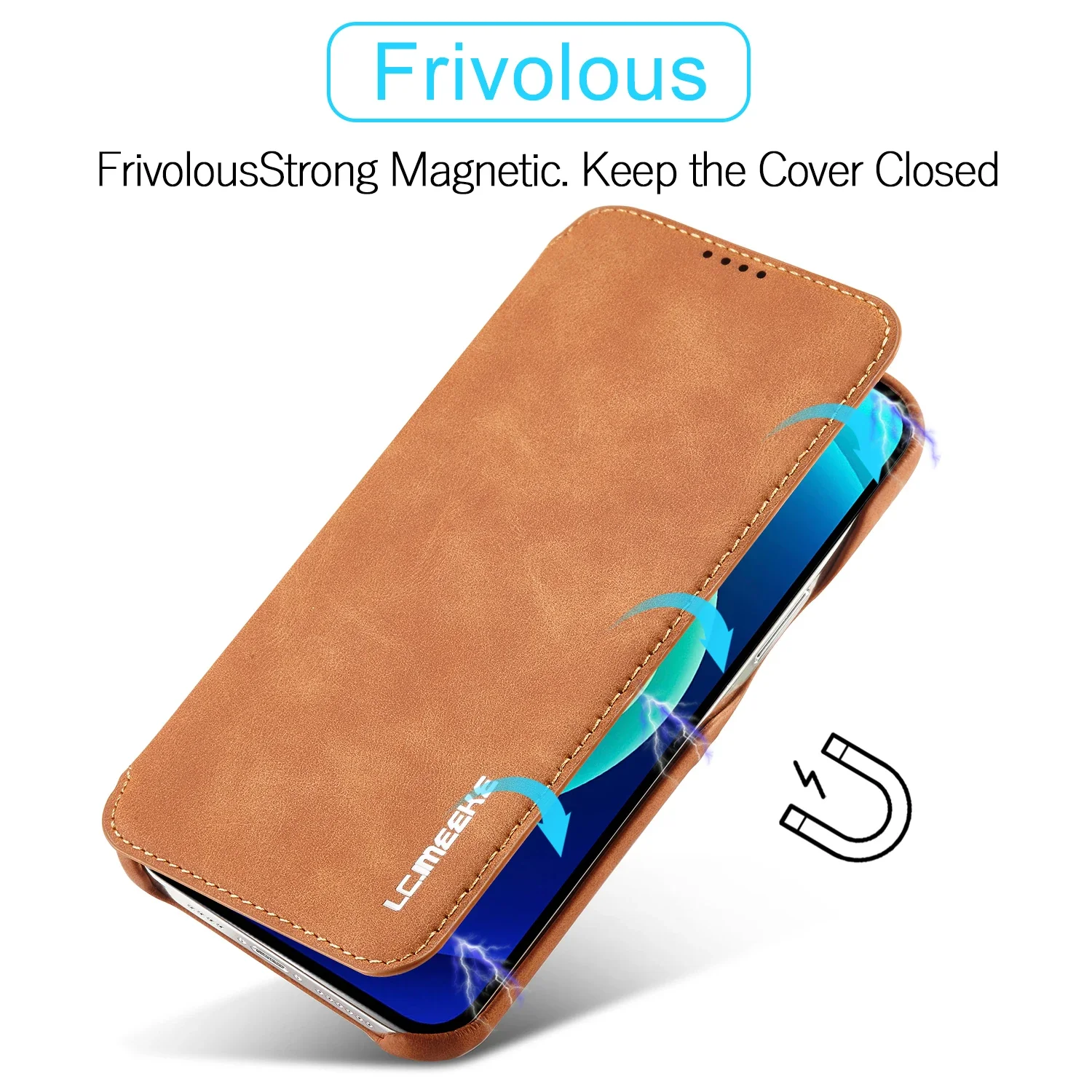 Leather Flip Wallet Phone Cover For iPhone 14 15 16 Pro Max 13 12 Mini 11 XS X XR 8 7 Plus SE 2022 Slim Card Slots Book Bag 3