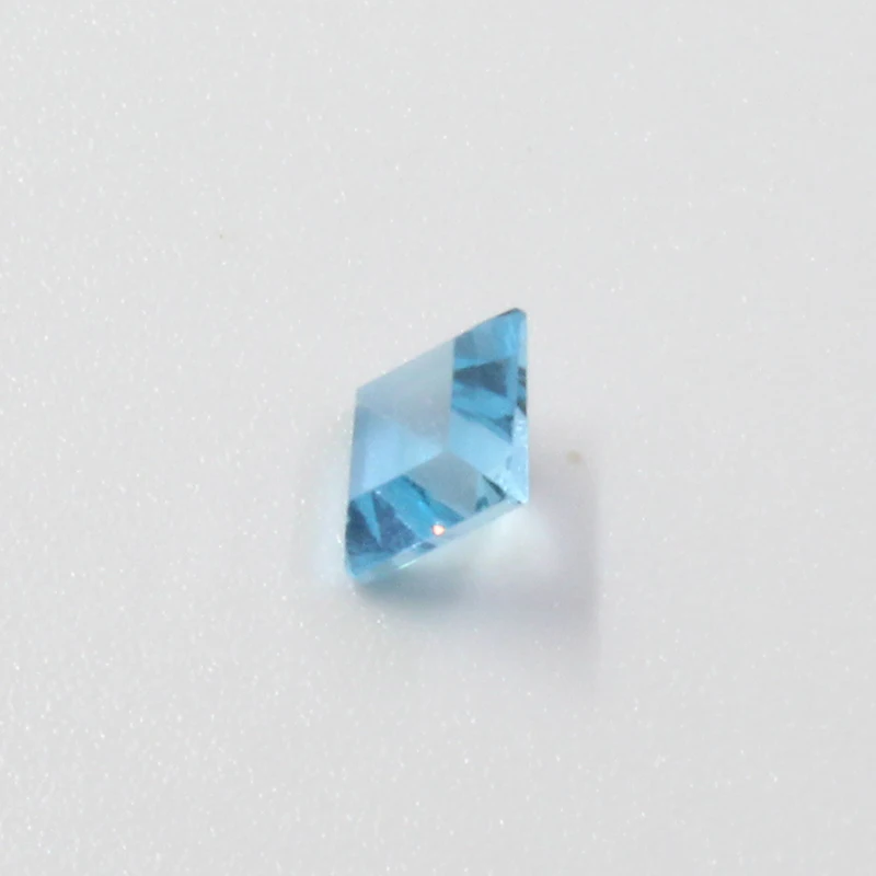 5mm * 5mm Natural Princess Square Cut Topaz Loose Gemstone Jewelry DIY VVS Grade 100% Real Topaz Loose Gemstone for Jewelry DIY