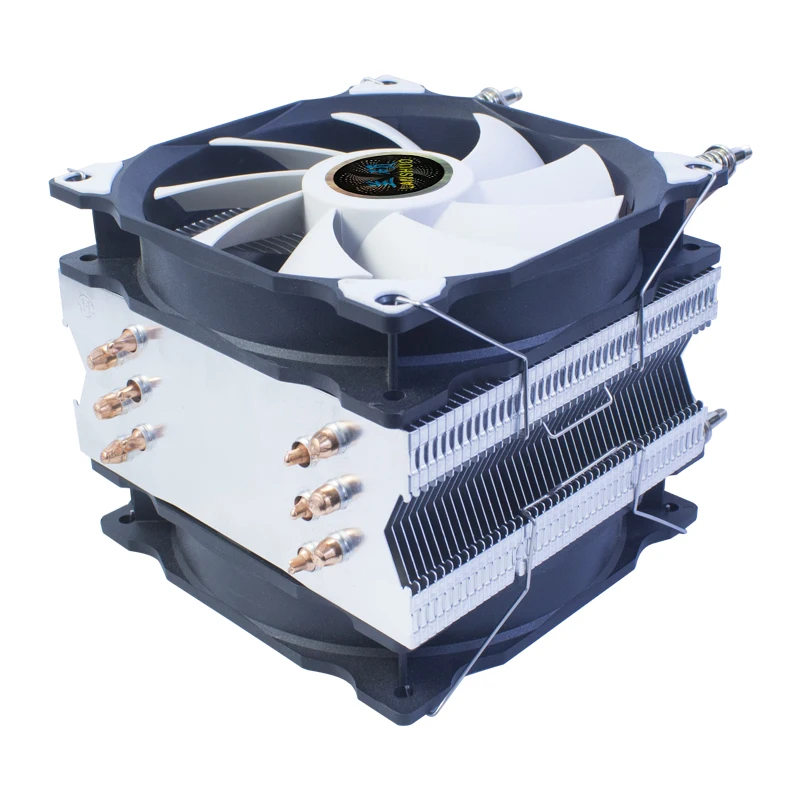 Lanshuo-cpu X97 2011v3 v4 Cpu Cooler Heat Pipe 120 mm Rgb Led X79 X99 X299 Novidades - Imagem 6