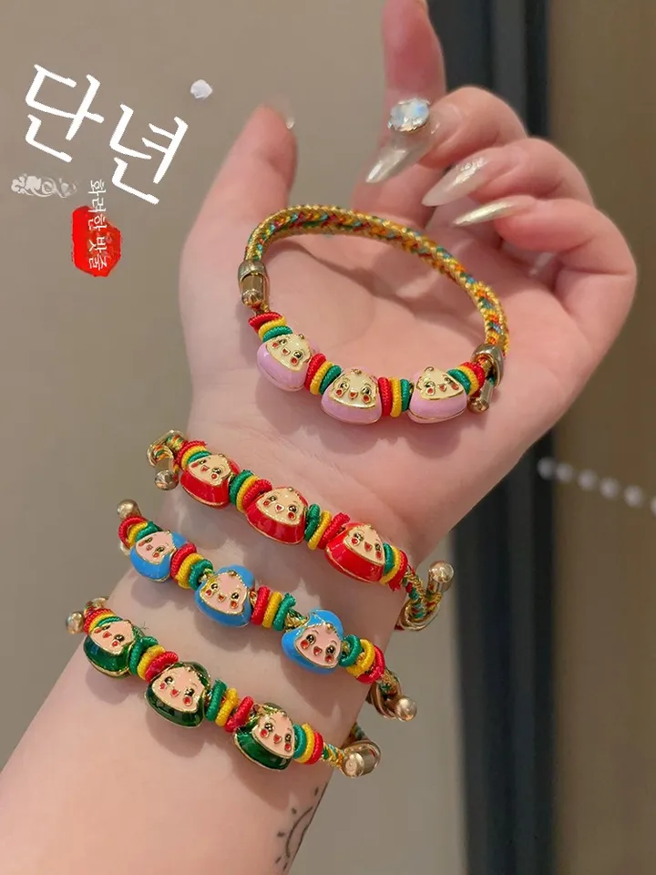 수제 팔찌 수제 여성용 성인용 작은 쌀가루 목걸이 작은 쌀가루 목걸이 작은 쌀가루 목걸이