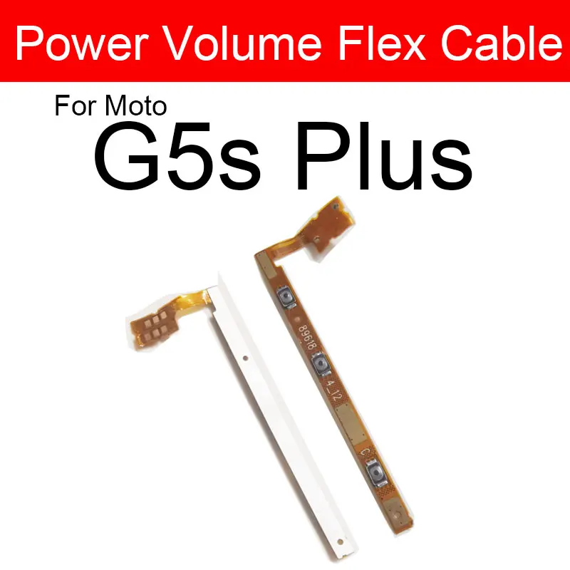 Enhanced Power Volume Side Buttons Flex Cable - Volume Keys Flex Ribbon Spare Parts
