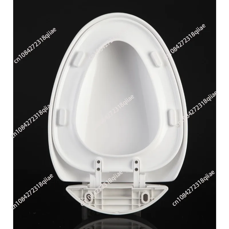 계란형 변기 시트 화이트 풀세트 스테인리스 스틸 빈티지 변기 시트 PP 보드