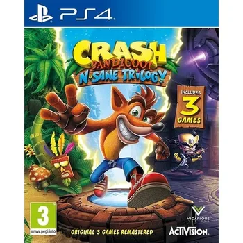 Crash Bandicoot N Sane Trilogy Playstation 4, producto Original de PS4, Video Juego, consola de juegos, DvD, juguetes, CD