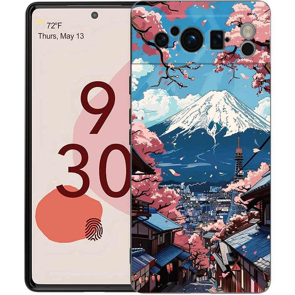 Landscape Japan Series Aesthetic Scenery Phone Case - Soft Shockproof TPU Cover