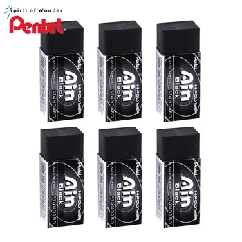 6pcs Japan Pentel Pencil Eraser gli studenti della serie Ain non hanno tracce senza detriti schizzi artistici gomme da cancellare lucide cancelleria scolastica