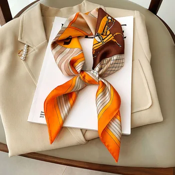Horse Print Silk Square Scarf 2