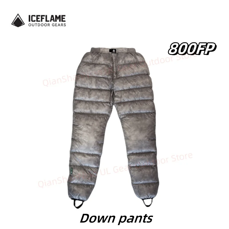 Ice Flame NXT 800FP Down Pants Outdoor Ultralight Duck Down Pants Portable Camping Hiking Thermal Inner UNISEX down pants