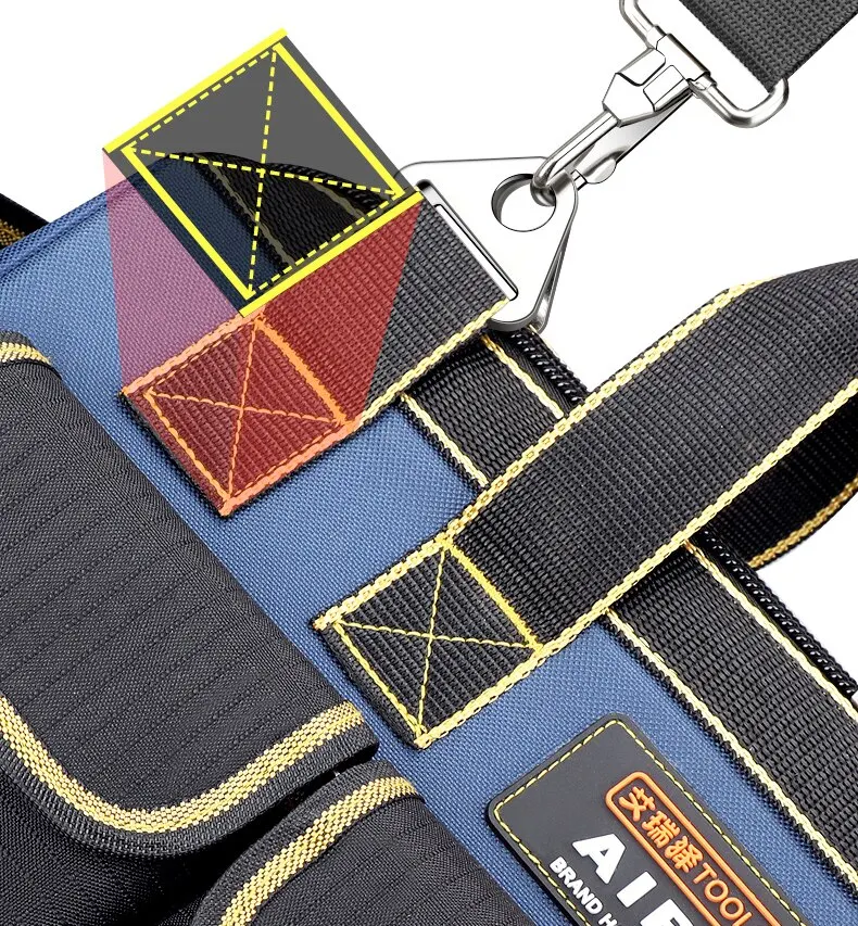 Airaj multifunktion ale Werkzeug taschen 1680d Oxford Stoff Elektriker Taschen wasserdichte und verschleiß feste Aufbewahrung taschen mit hoher Kapazität