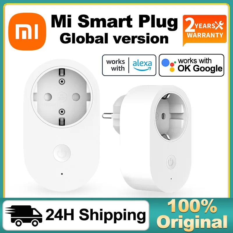 Original Xiaomi Mi Smart Plug Basic Wifi Global Version 16a Eu Power Adapter Wireless Switch Socket Can Be Used With Mi Home App - Smart Remote Control - AliExpress - Xiaomi for Smart home