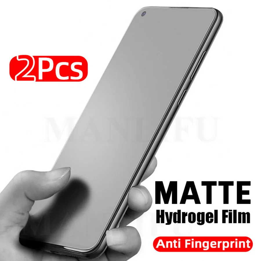 Mat tam kapak hidrojel Film için Huawei P50 P40 P30 P20 Pro onur 8 9 10 20 Pro 8X 9X lite tam TPU ekran koruyucu yok cam