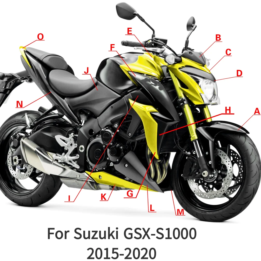Per Suzuki GSX-S1000 2015-2020 GSXS 1000 Carene In Fibra di Carbonio Telaio di Copertura Serbatoio Acqua Pannello Laterale Guard Carena GSXS1000 Parti 201355758 Per Suzuki GSX-S1000 2015-2020 GSXS 1000 Carene In Fibra di Carbonio Telaio di Copertura Serbatoio Acqua Pannello Laterale Guard Carena GSXS1000 Parti 201355758