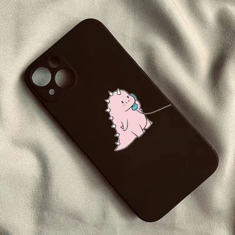 Charming Dinosaur Duo Phone Case - Shockproof Paired Cover s