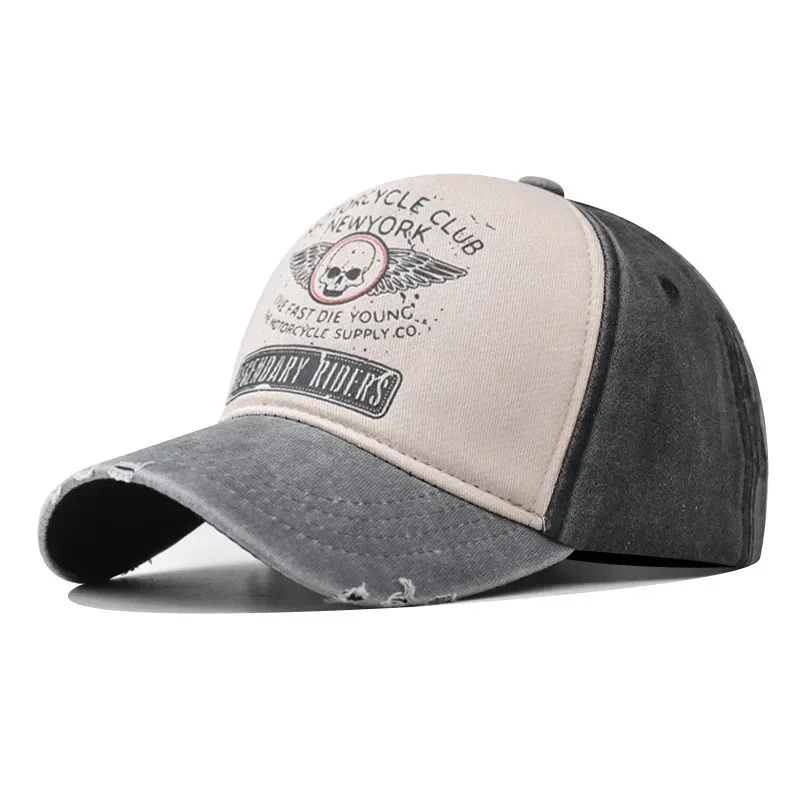 Berretto Baseball Uomo Chaosheng Cotone Lavato Vintage Regolabile Unisex