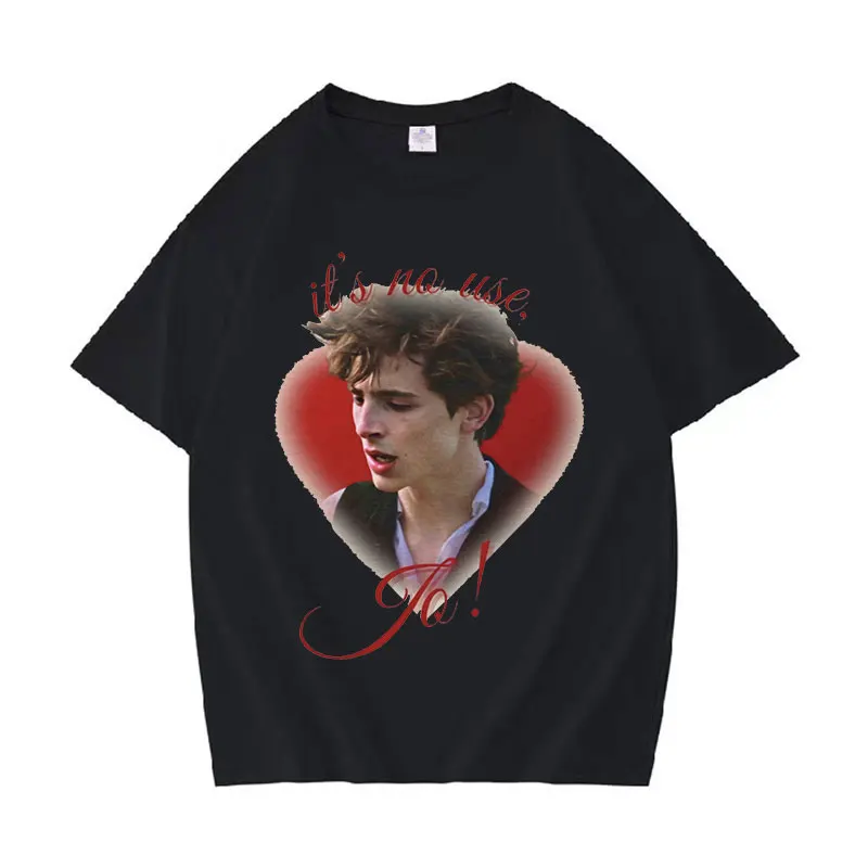 

It's No Use Timothee Chalamet Graphic Tee Shirt Man Casual Cotton Oversized T-shirt Tops Unisex O-Neck Fashion Clothing T Shirts