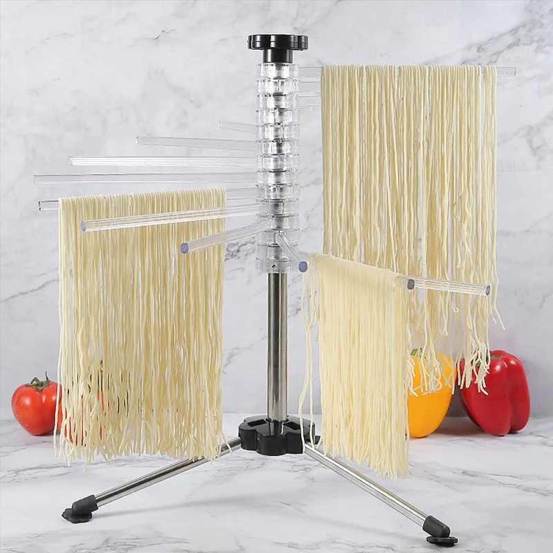 Collapsible Pasta Drying Rack For Easy Storage Pasta Rack