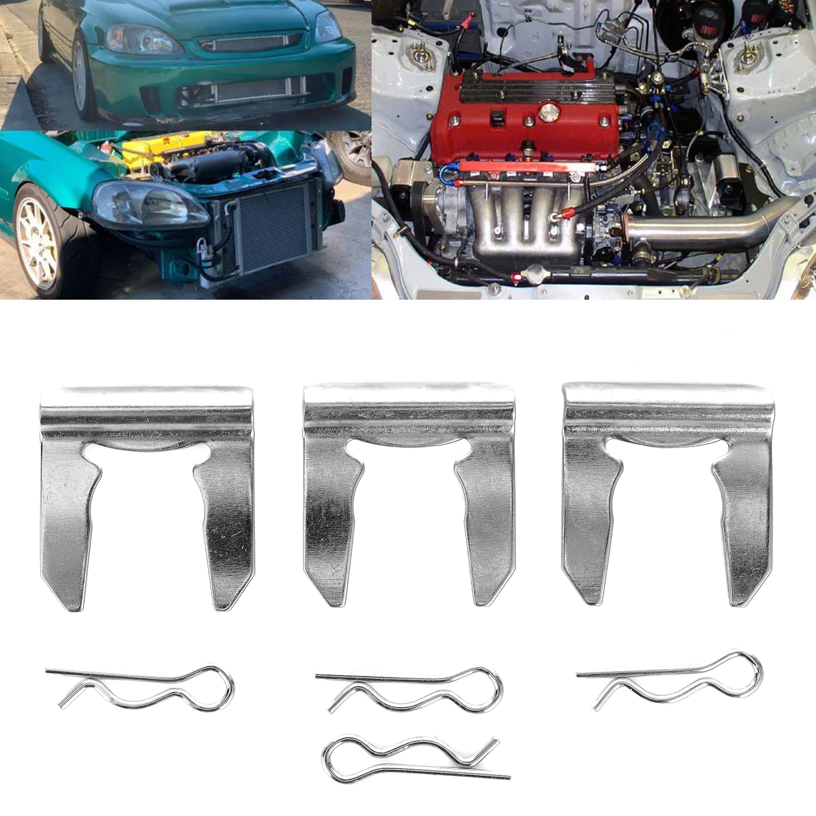 Shifter Cable Mounting Shifter Unit Cable Clip Pin Mounting Iron Hardware KTD‑CAB‑HRD Fit for EK EG K Swap Pin