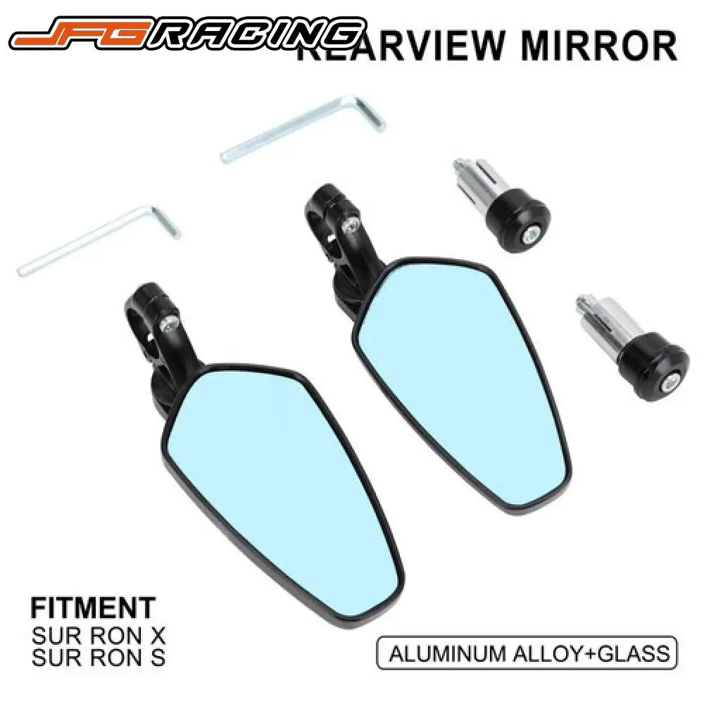 Specchietto Retrovisore Specchietto Retrovisore Accessori Moto Per Surron Surron Sur-Ron X/S Lega Di Alluminio Vetro