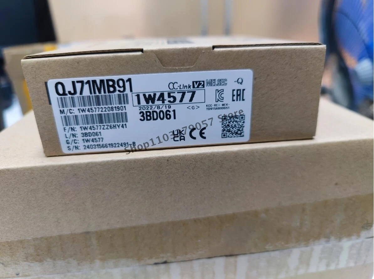 오리지널 브랜드 PLC 모듈, QJ71MB91, 빠른 배송, 박스 내 1 개
