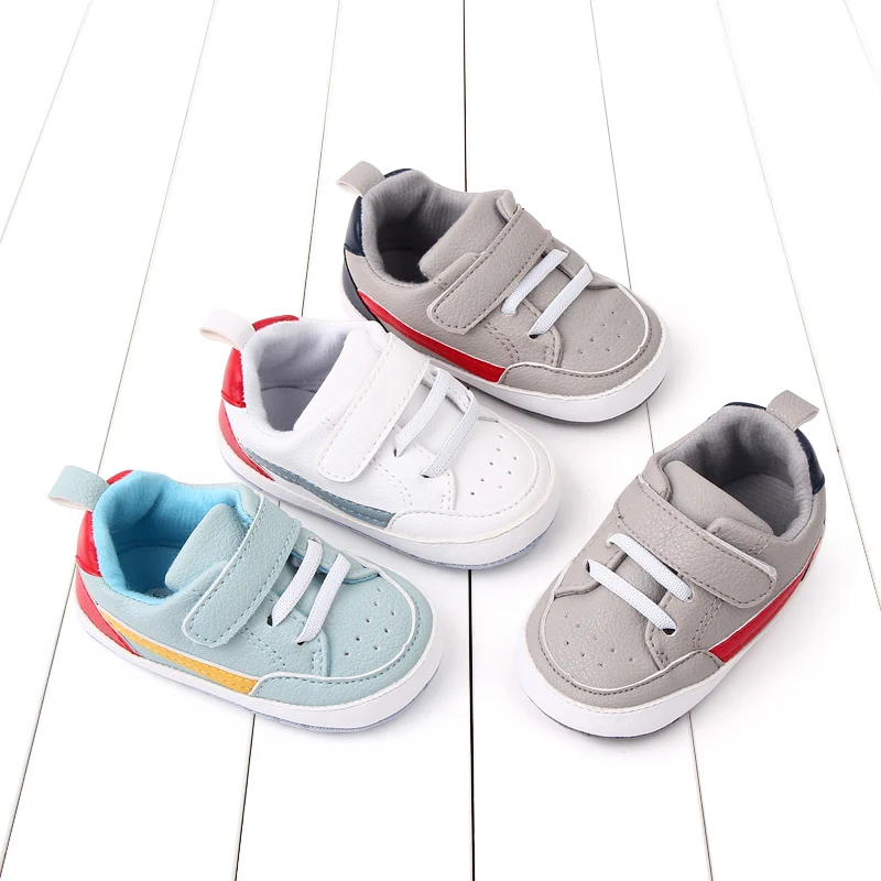 Baby Shoes Unisex Boys and Girls First Step Shoes Soft Sole Casual Baby Prewalking